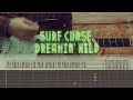 Surf Curse - Dreamin' wild  / Guitar Tutorial / Tabs + Chords