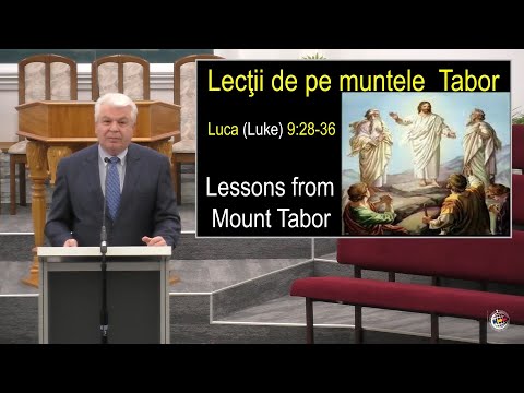 FRBC 2021 - 8 August - Busuioc Belciu - Lectii de pe muntele Tabor