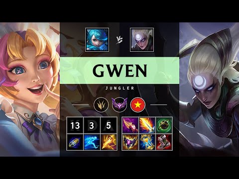 Gwen Jungle vs Diana - VN Master Patch 25.11