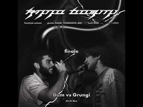 ANNO DOMINI FREESTYLE CONTEST - FINALE (24/03/2022) - DAM VS GRUNGI
