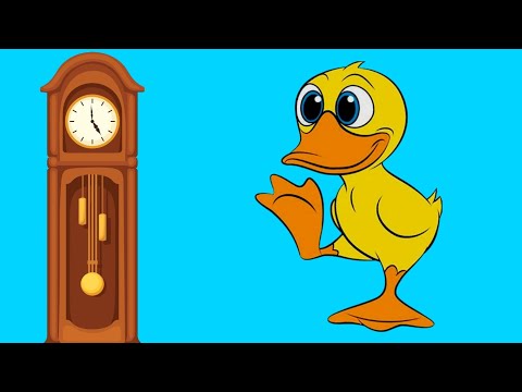 Hickory Dickory Dock Duck Song-427 | Nursery Rhymes & Kids Songs | Kids Comfort