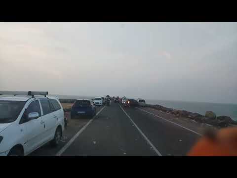 Dhanushkodi Beach Arisal munai point.