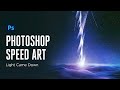 A light Came Down | Photoshop Speed Art