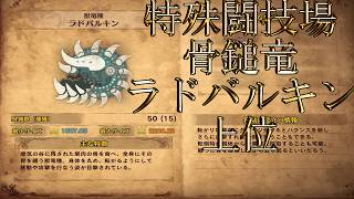 【切り抜き】限界までやり続けた後のMONSTER HUNTER WORLD：ICEBORNE 特殊闘技場ラドバルキン 上位編
