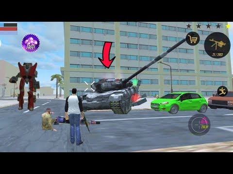 Real Gangster Crime 2 (Real Hero Fight Army Tank) Army Tank Attack Real Hero  - Android Gameplay HD