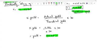 percentage yield and empirical formula calculations in Urdu