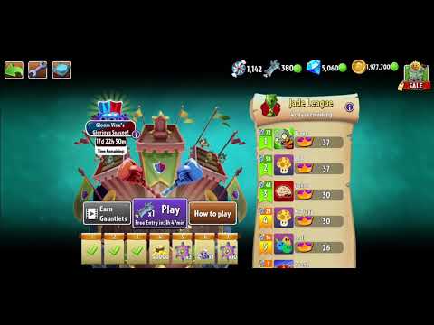 Arena - Shadow Peashooter Boosterama! Normal plants Over 1,5 million