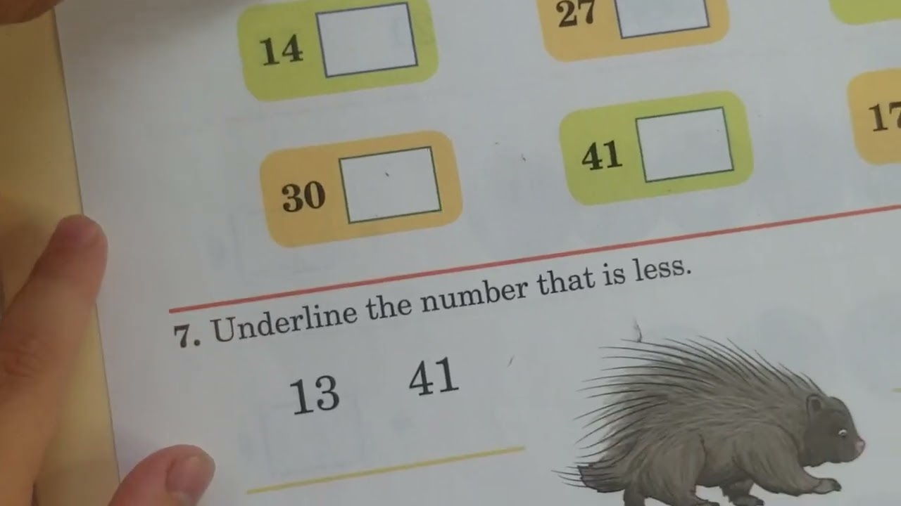 Abeka Homeschool Arithmetic Test Grade 1