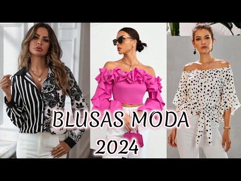 Bellas y elegantes blusas de moda 2024/ BLUSAS DE MODA 2024 BONITAS Y ELEGANTES