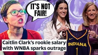 Woke Sports Fans Have A MELTDOWN Over Caitlin Clark's WNBA Salary | The WNBA Doesn't Make Money!