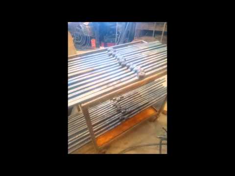 Silas Metallkonst i Uppsala smider balkongräcke