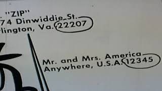 Ethel Merman  Zip code song