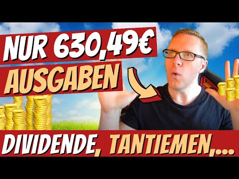 SPAR REKORD MIT 630,49€ - Bester Monat und dennoch im Minus (Einnahmen, Dividende, Ausgaben)