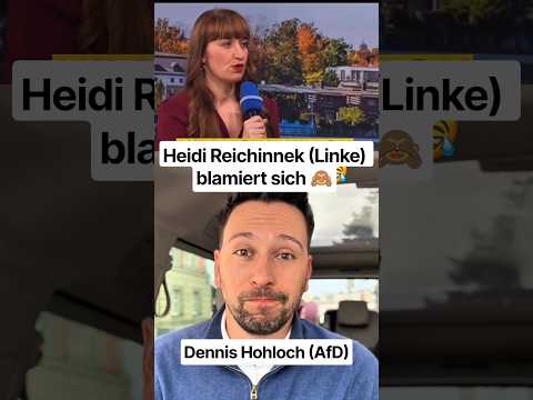 Heidi blamiert sich 🙈 Hohloch 👍🏼 #afd #deutsch #deutschland #shorts #politik #lustig