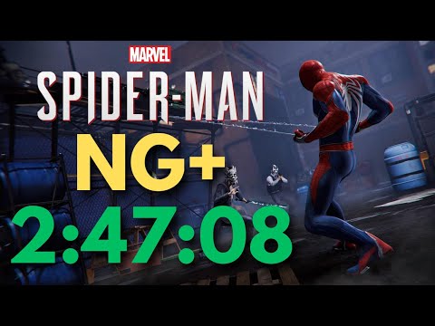 (FORMER WORLD RECORD) Marvel's Spider-Man NG+ Speedrun in 2:47:08