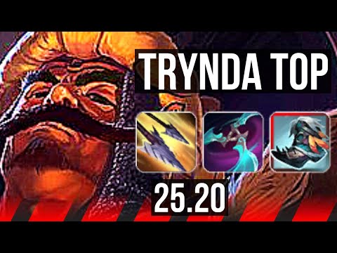 TRYNDAMERE vs GAREN (TOP) | EUNE Master | 25.20