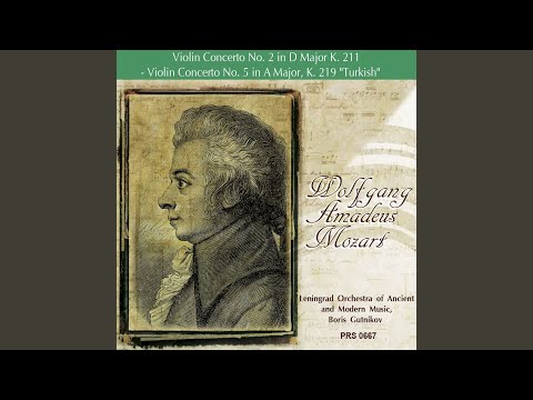 Violin Concerto No. 5 in A Major, K. 219 "Turkish": I. Allegro aperto