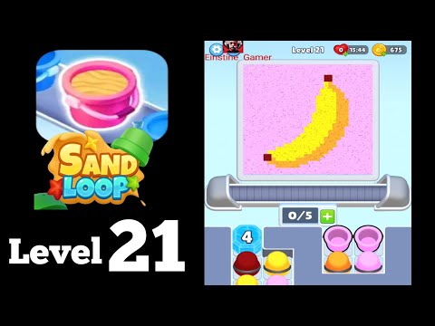 Sand Loop Level 21 Walkthrough
