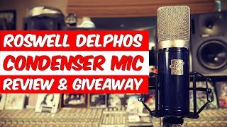 Video thumbnail for Roswell Delphos Condenser Microphone ($999 value) Review & Giveaway - Produce Like A Pro by Produce Like A Pro