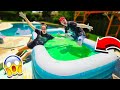 MAKING 10 000 POUNDS OF OOBLECK IN A POOL