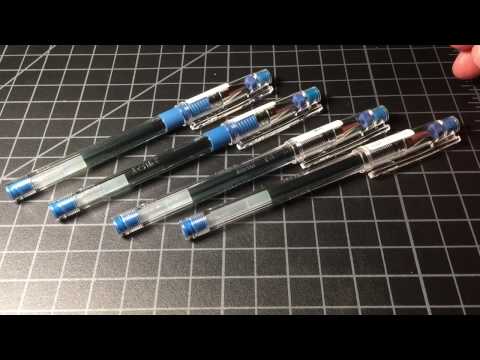 Pilot Hi-Tec vs G-Tec vs Hi-Tec-C comparison