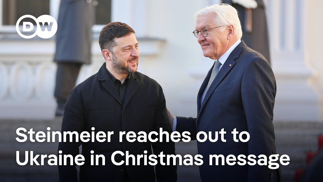 Germany's Steinmeier sends Ukraine message of solidarity in Christmas message | DW News
