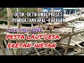 Detik Detik Awal Pembuatan Kapal Kapalan Pesta Laut Eretan Wetan OD Denok