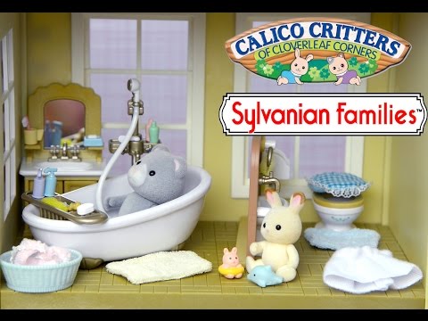 Sylvanian Families Vonios kambarys video