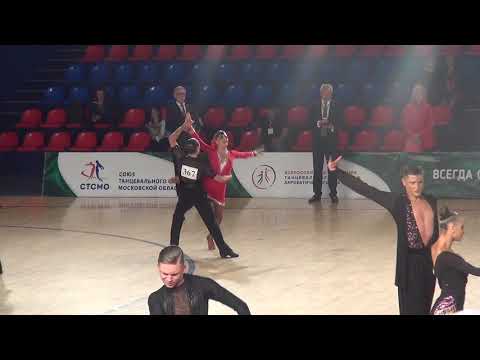 Alexashin Peter - Karakotova Natalia - Rumba, WDSF Open Youth Latin, Green Velvet Cup 2019