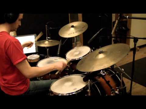 Christos Asonitis - Xote for drumset (Brazilian Drumming Tutorial)