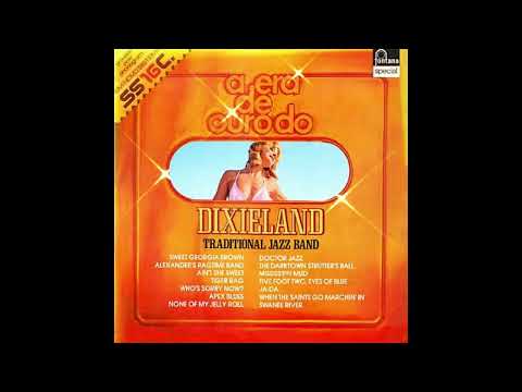 Lp de 1977 - "A ERA DE OURO DO DIXIELAND"- TRADITIONAL JAZZ BAND com TITO MARTINO