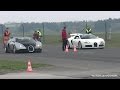 Bugatti Veyron w/ Mansory Exhaust vs Bugatti ...