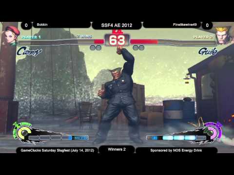 Bokkin (CA) vs Finelikewine49 (GU) - AE 2012 - GameClucks Saturday Slugfest