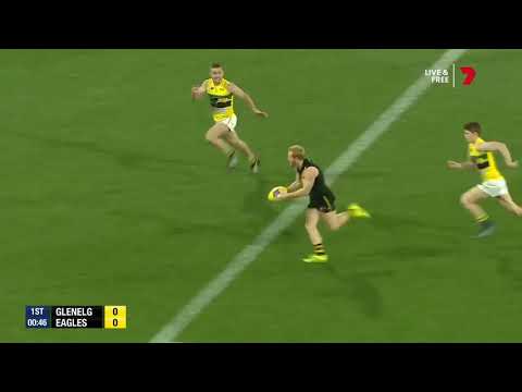 SANFL Finals Snapshot - Glenelg's Lachie Hosie draws first blood