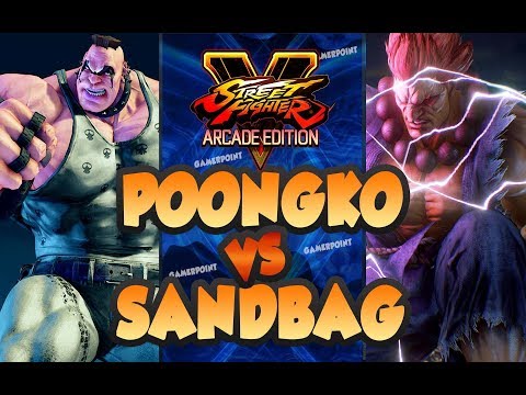 Poongko [Abigail] vs Sandbag [Akuma] - Ranked Matches! Street Fighter V Arcade Edition
