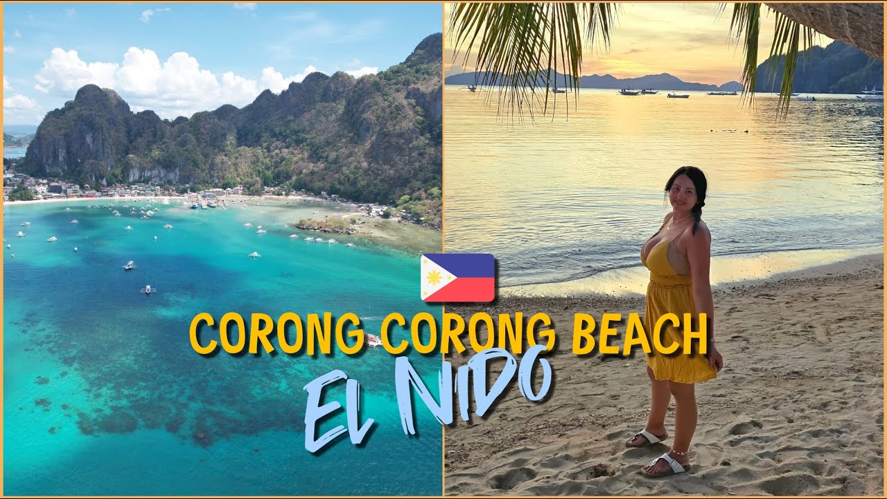 Experience a virtual tour of Corong-Corong Beach.