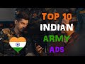 Top 10 Indian Army Advertisements