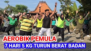 Download lagu AEROBIK PEMULA 7 HARI HILANGKAN 5 KG BERAT BADAN mp3