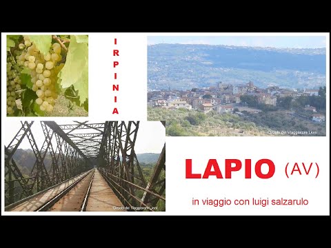 LAPIO (Irpinia-Av) - IL BORGO DEL FIANO - NUOVA VERSIONE con RIPRESE AEREE - viaggio luigi salzarulo