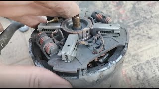 Volvo S80 Cooling Fan Does Not Work code P048368 Replacing the fan brushes