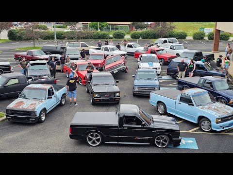 Hardcore S10 Takeover. The only strictly chevy s series truck show!