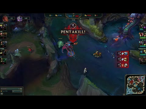 Top#5Pentakill World Best Jungle Edition (Ambition , Clearlove , Jankos , Peanut ,Kayn)