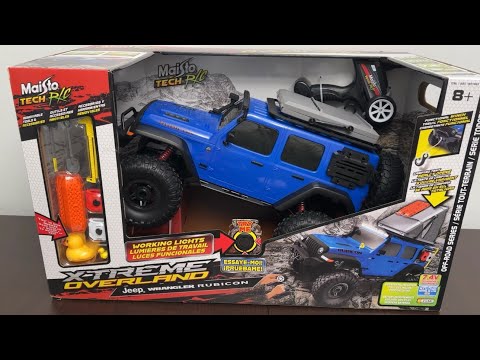 Maisto Tech R/C Xtreme Overland Jeep Toys Unboxing & Review 