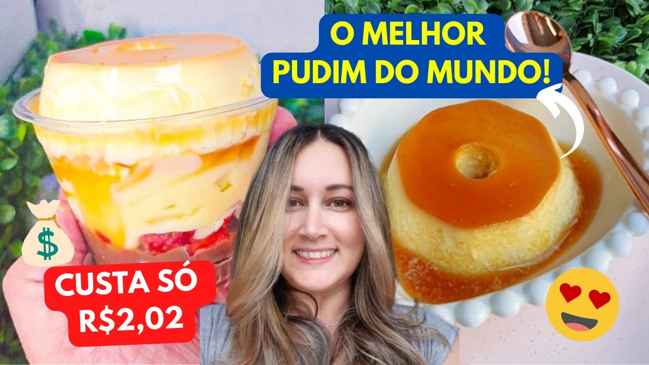 O MELHOR PUDIM DO MUNDO RECEITA COMPLETA + PRECIFICAÇÃO #delivery #ifood #confeitaria #pudim #doce