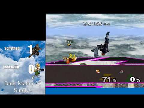 Dark Matter Melee #6 - Cadenville (Fox) vs Schythed (Ganondorf) - WF