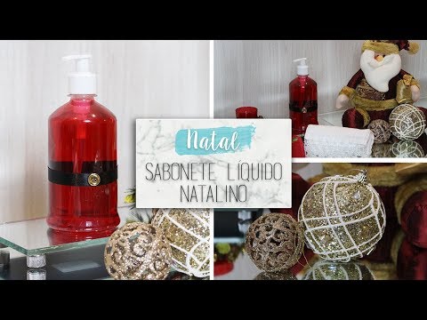 #EspecialDeNatal: Sabonete Líquido Natalino | Unique Home