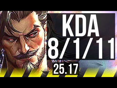 SWAIN & Jhin vs MISS FORTUNE & Bard (ADC) | KR Master | 25.17