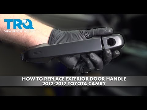 How to Replace Exterior Door Handle 2012-2017 Toyota Camry
