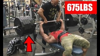 Brad Castleberry Bench Pressed 675lbs.... Again