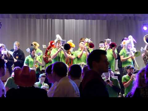 nach dem Dämmerumzug in Daugendorf 2015